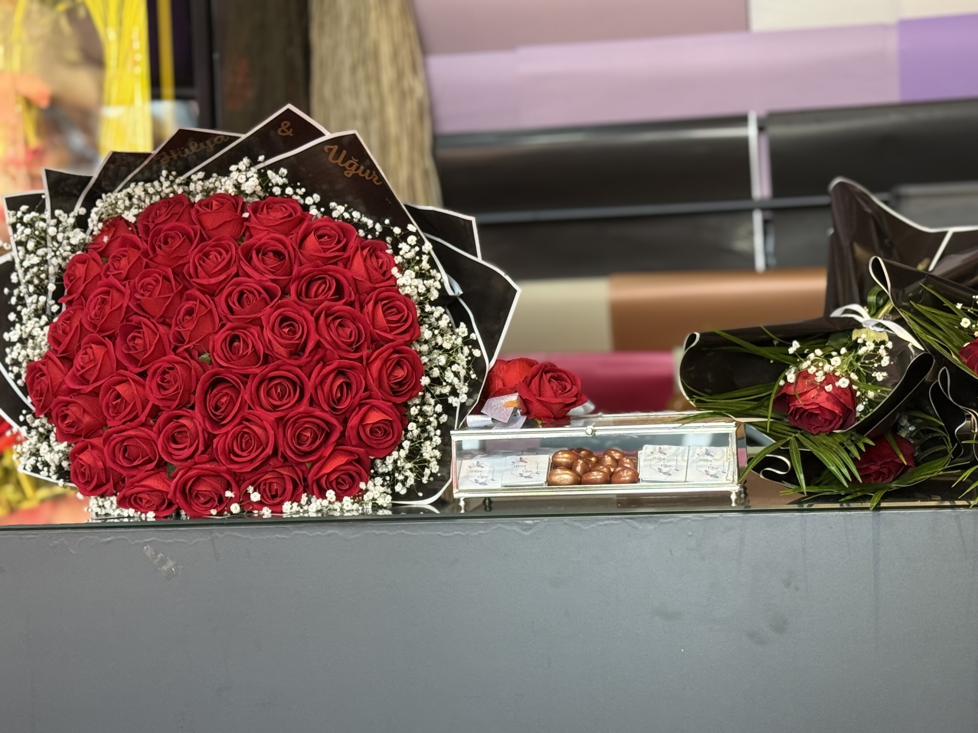 41 kadife gül kız isteme setimiz