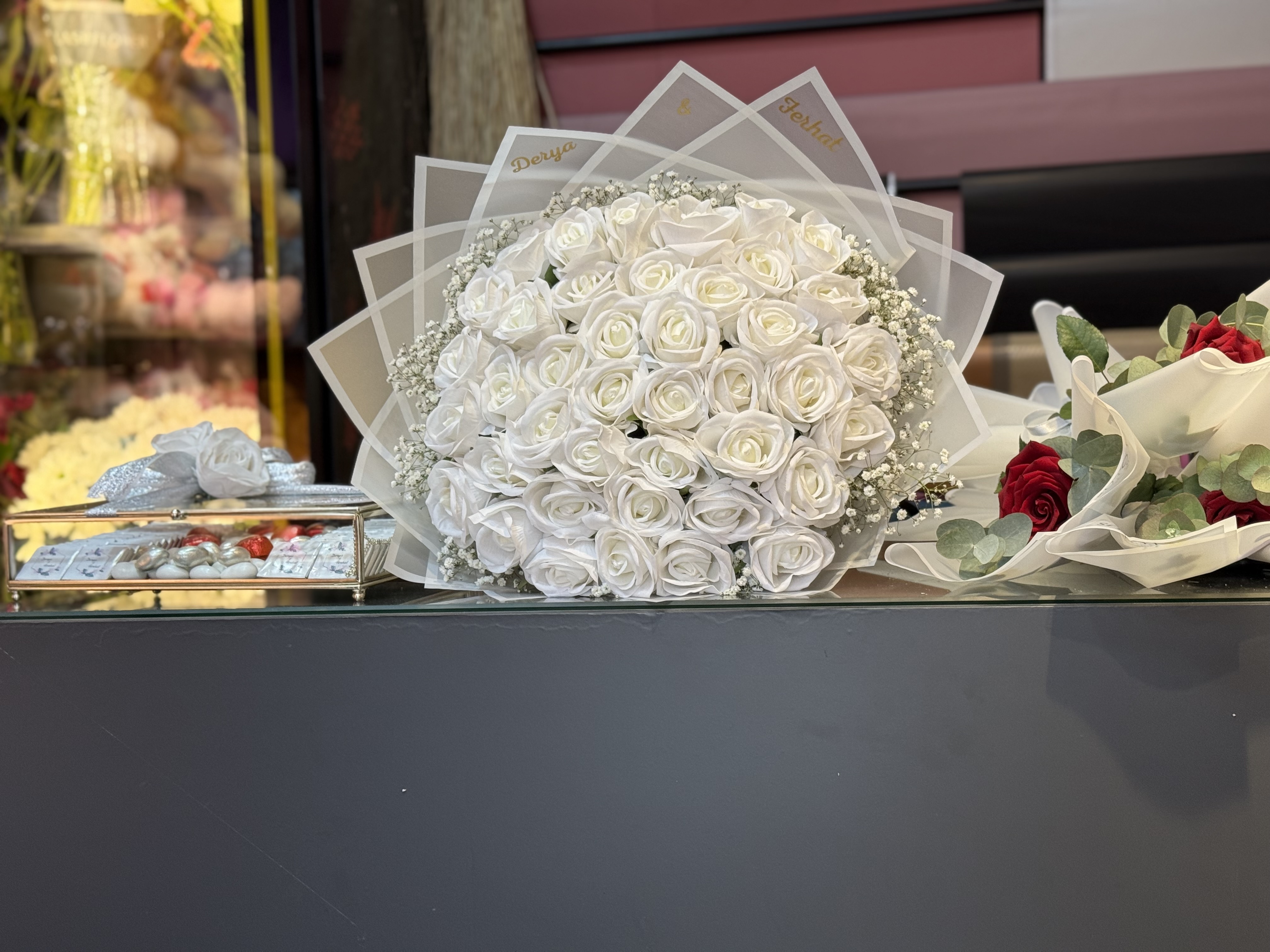 41 kadife gül kız isteme setimiz