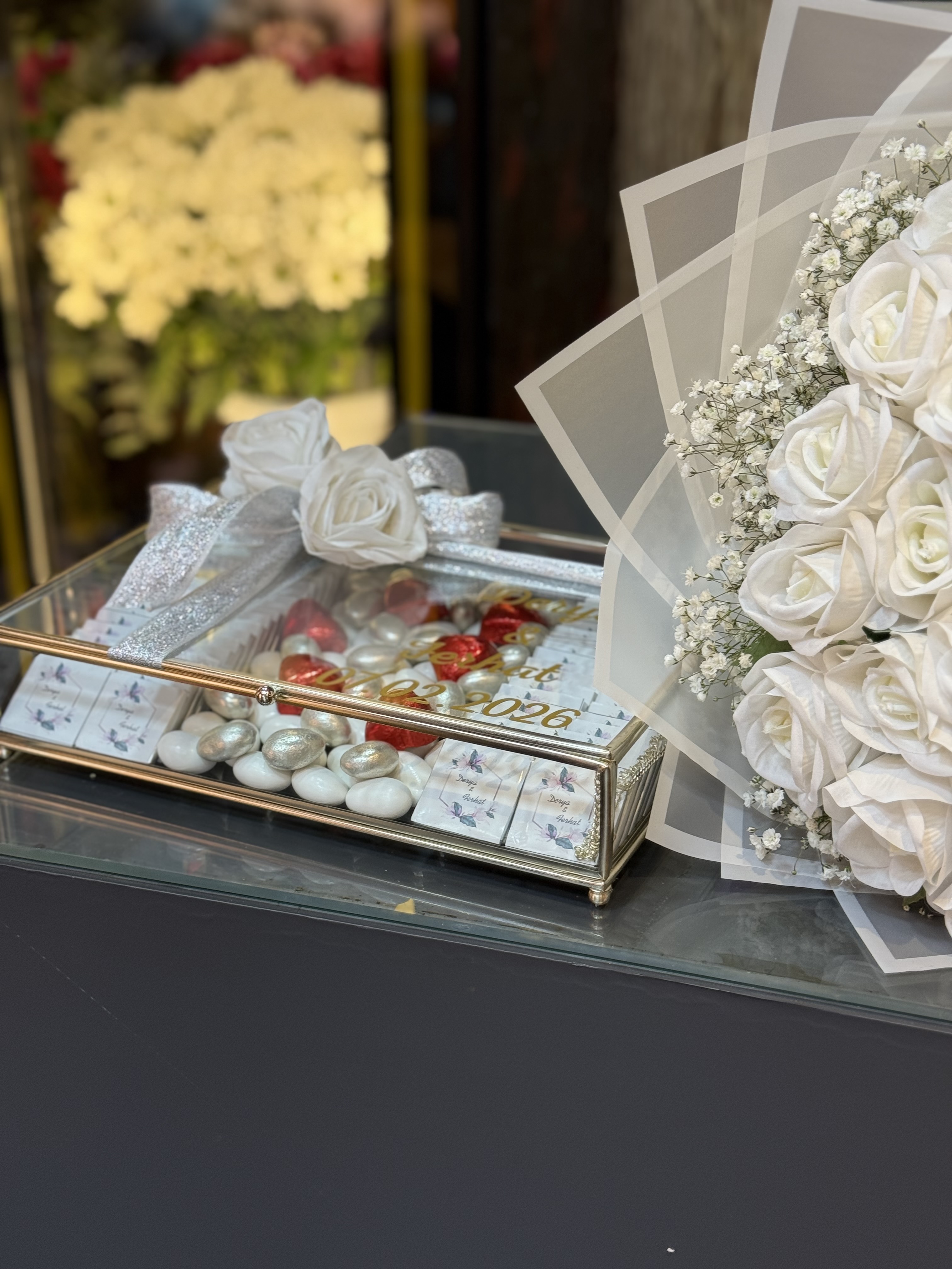 41 kadife gül kız isteme setimiz