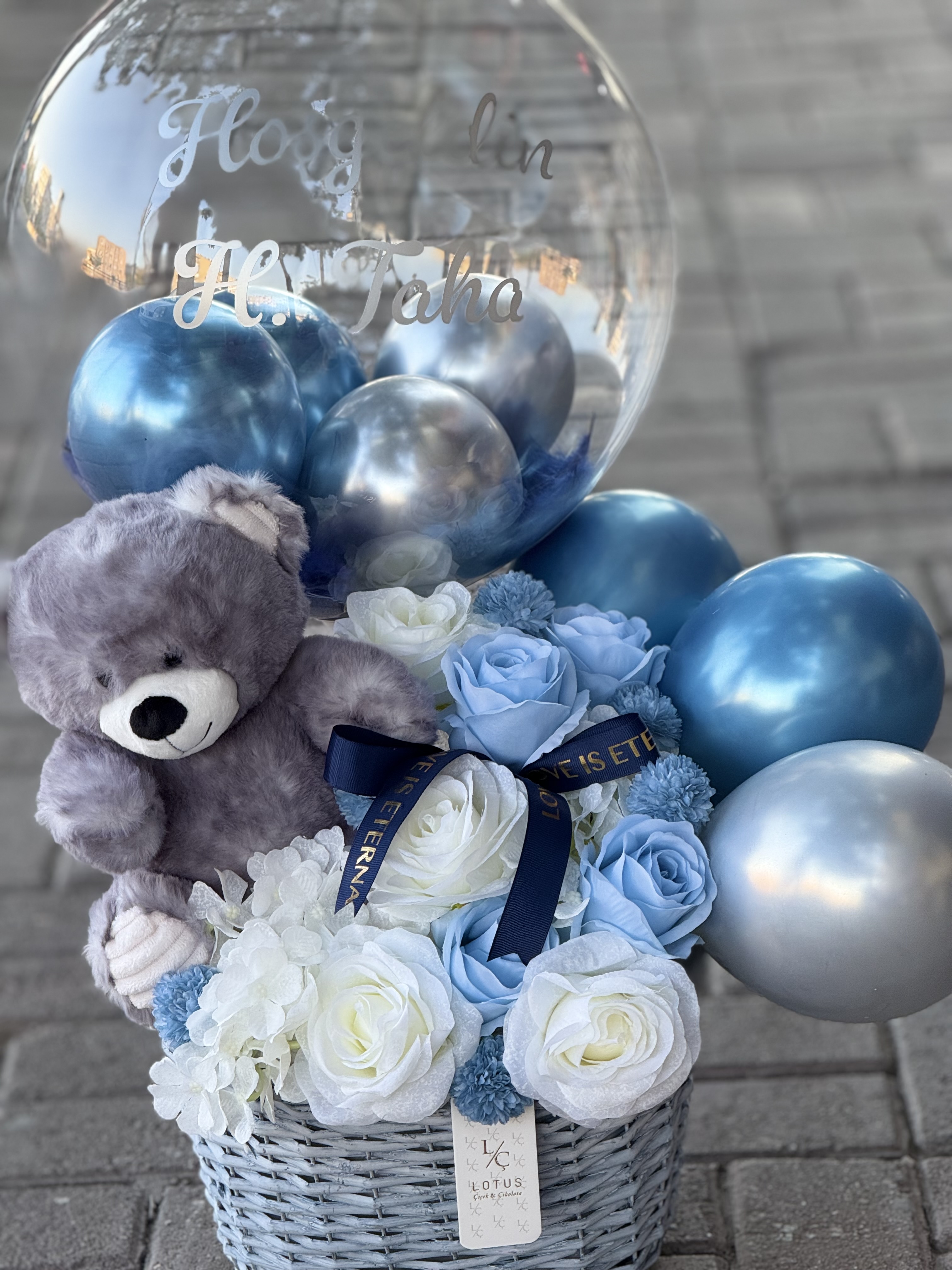 Baby boy Balon kutusu