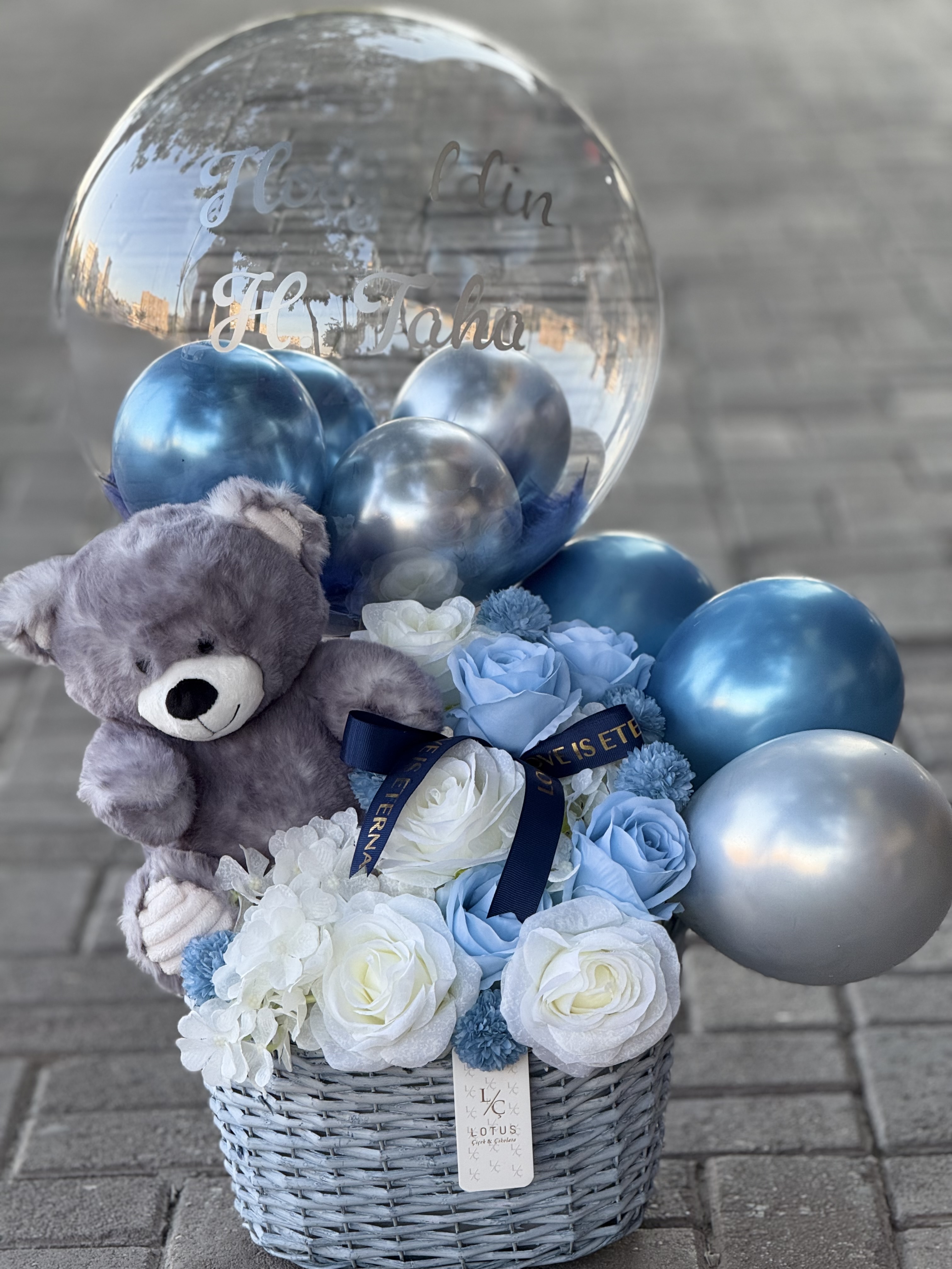 Baby boy Balon kutusu