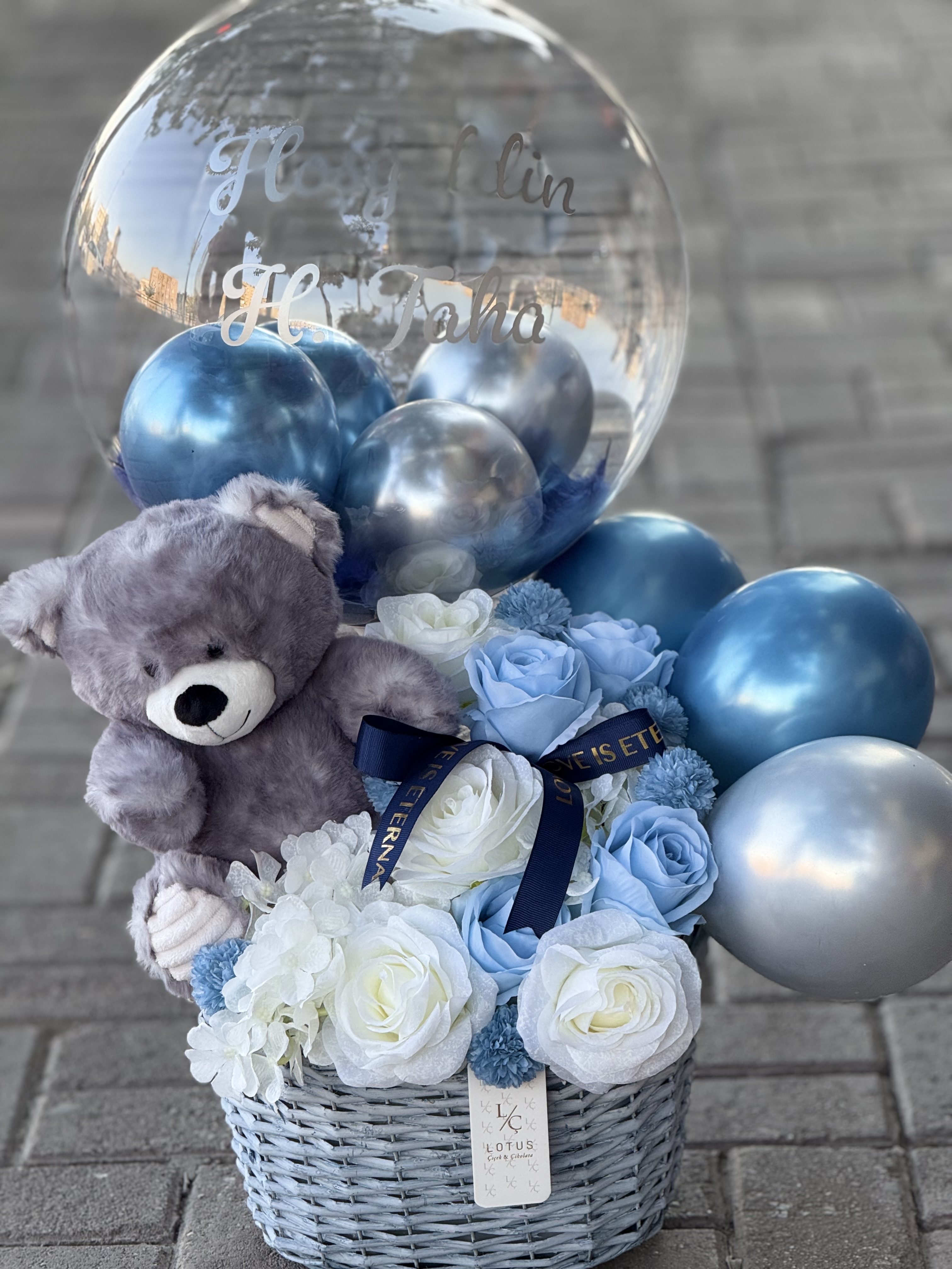 Baby boy Balon kutusu