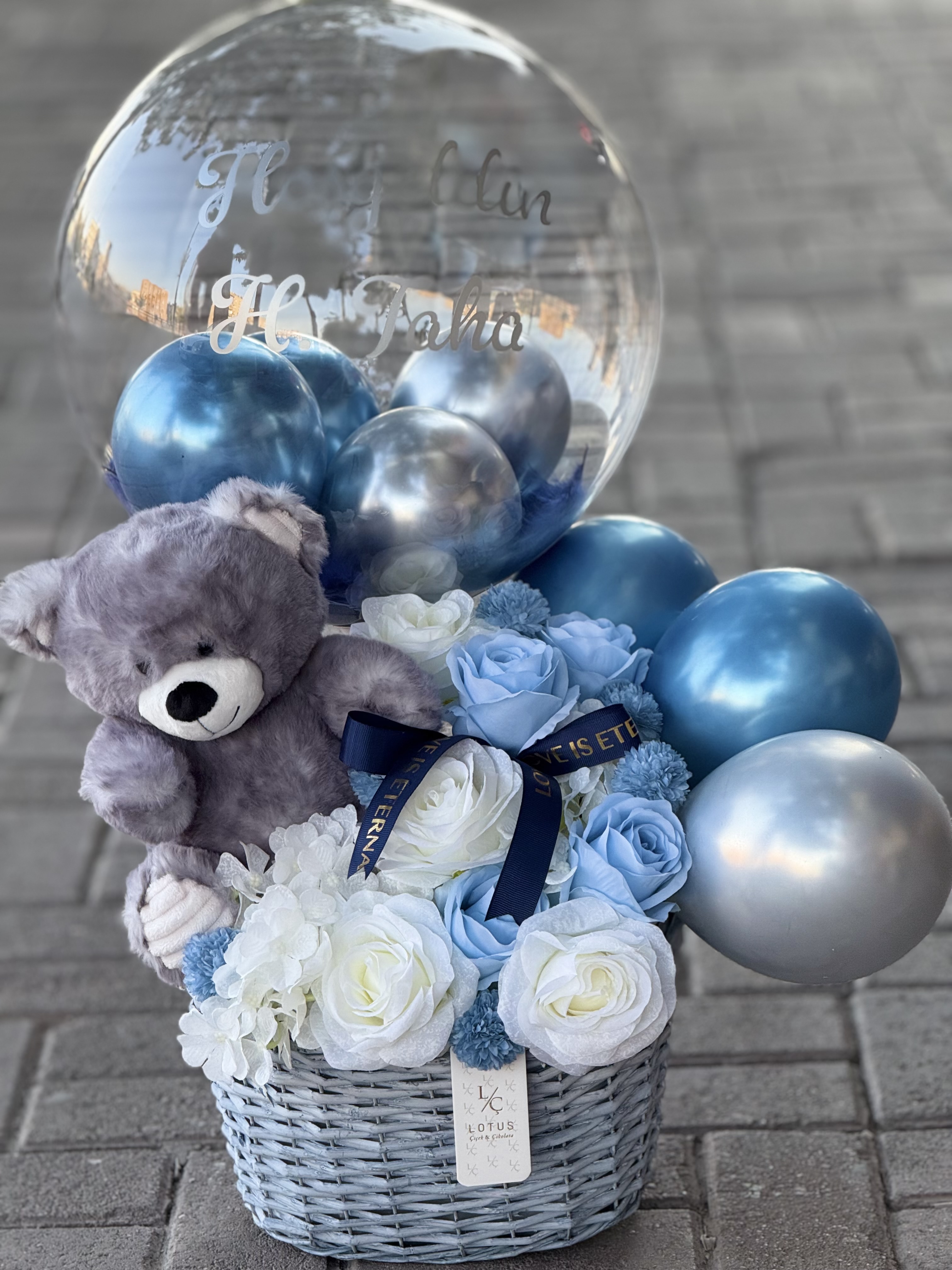 Baby boy Balon kutusu