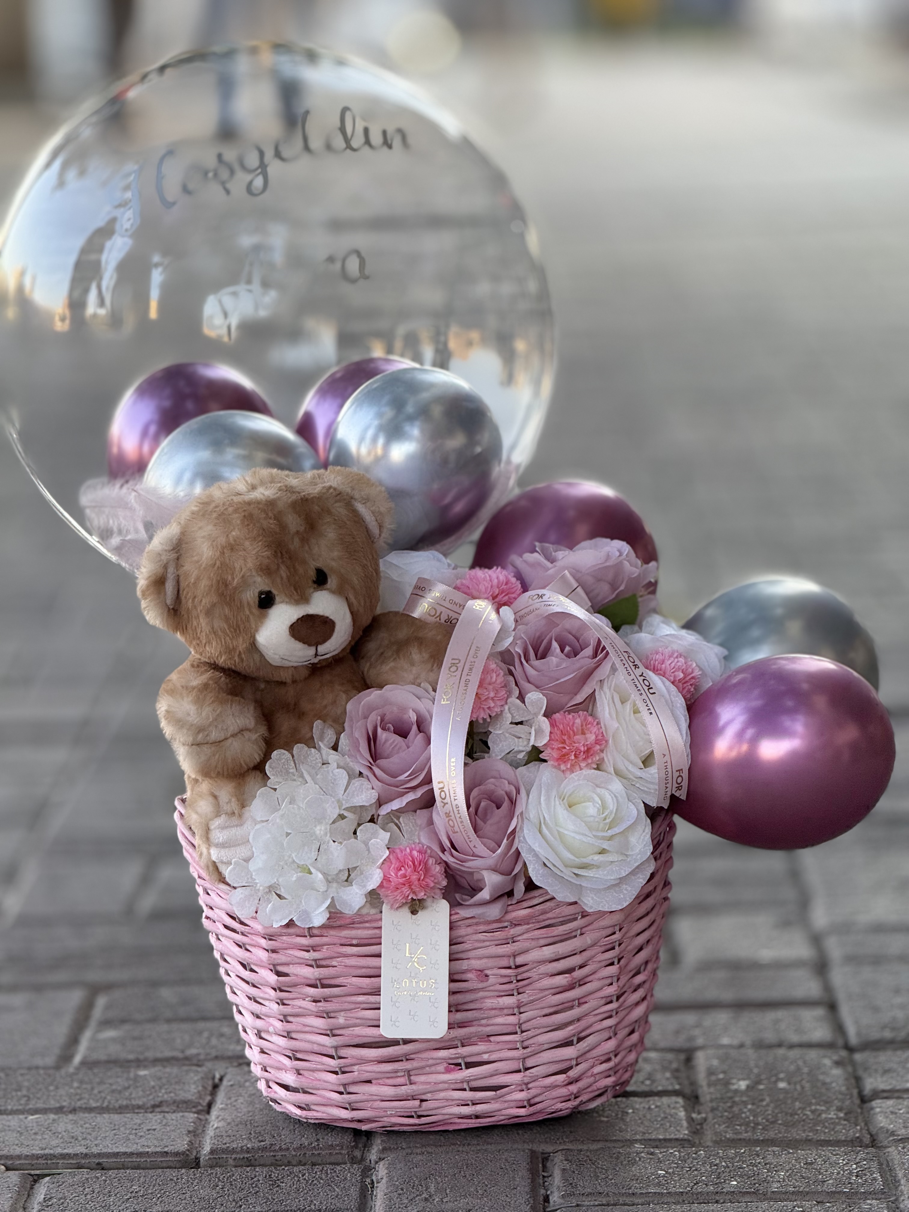 Baby girl balon kutusu