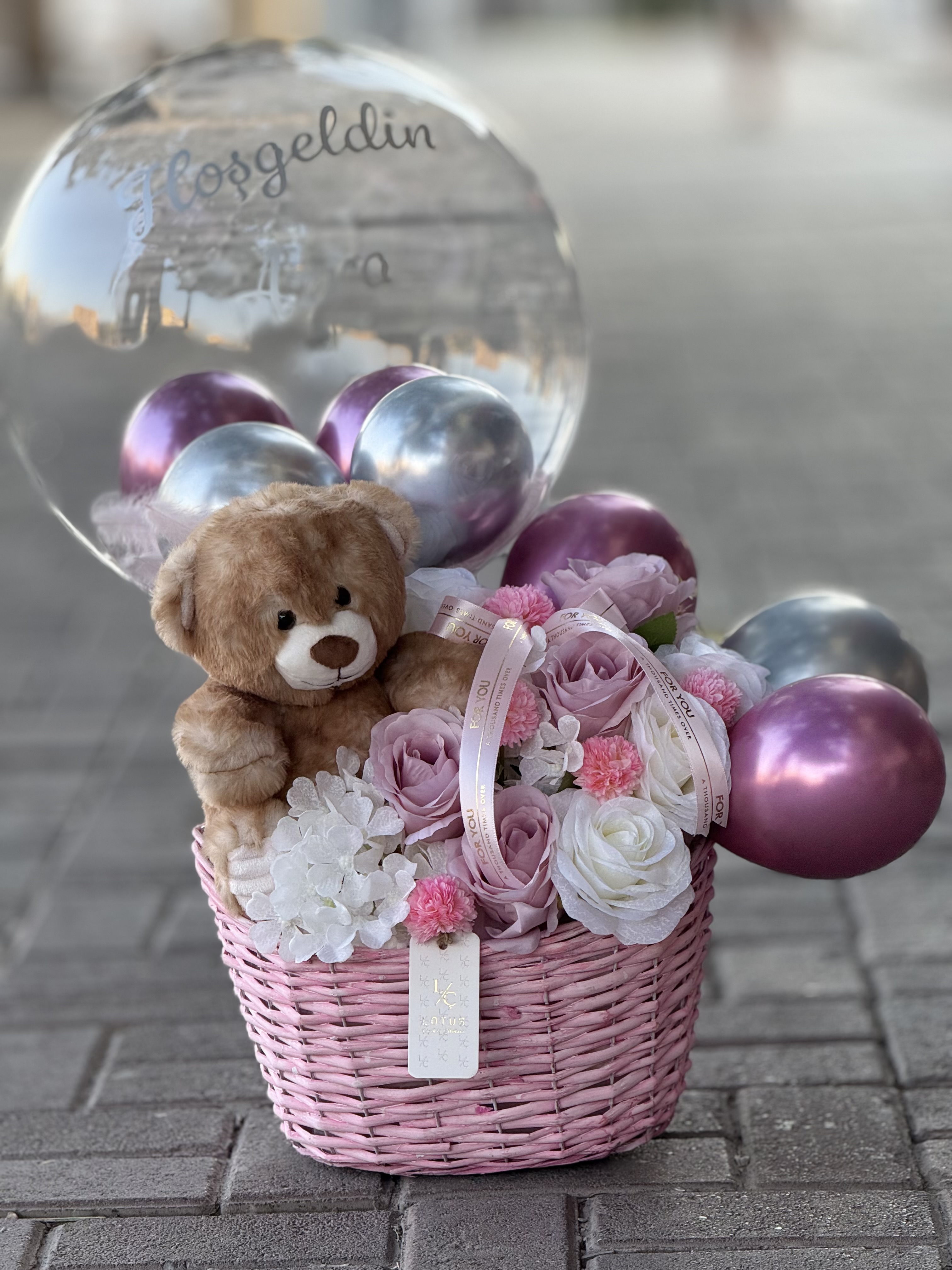 Baby girl balon kutusu